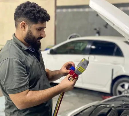 Car AC Gas Refill Service Dubai - iTyreCare