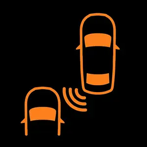 Blind spot warning light