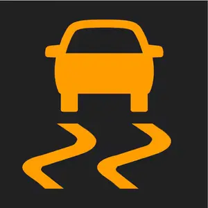 ESC off warning light
