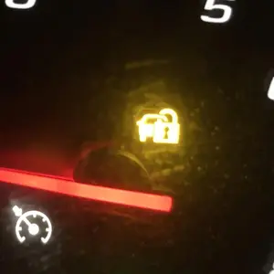 Security warning light