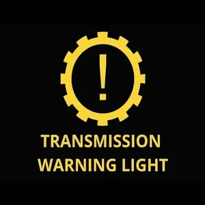 Transmission fault warning light