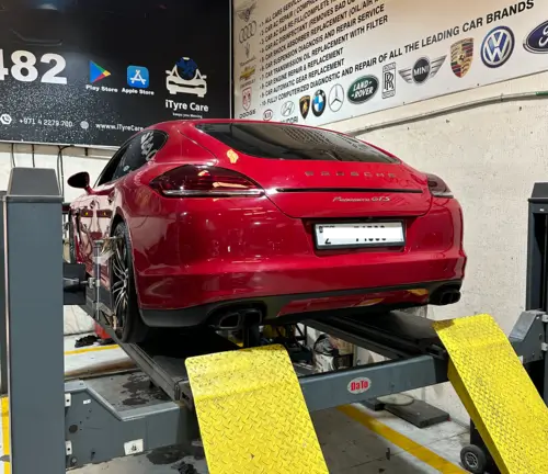 Porsche Wheel Alignment in Dubai - iTyreCare