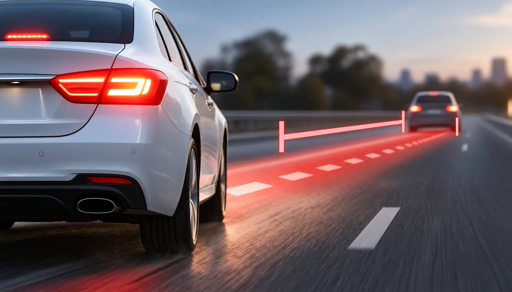 Car taking longer to stop - increased braking distance explained by iTyreCare Dubai